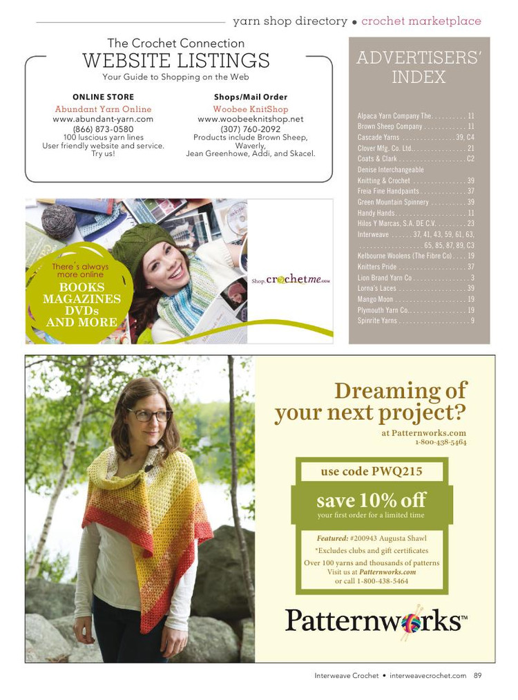 Interweave Crochet  Fall 2015 - 輕描淡寫 - 輕描淡寫