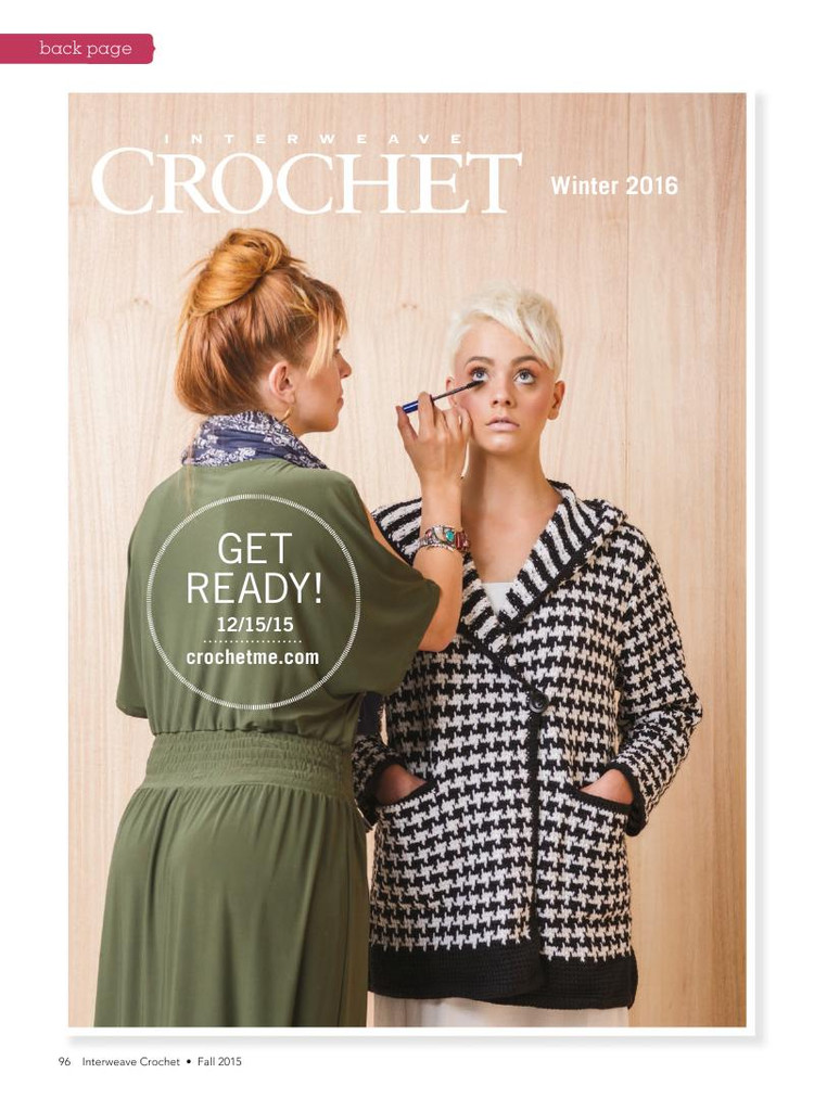 Interweave Crochet  Fall 2015 - 輕描淡寫 - 輕描淡寫