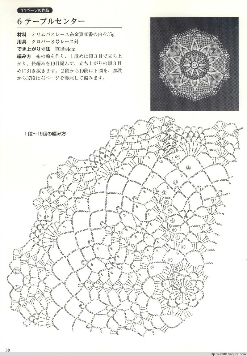 Suteki Pineapple Crochet Laces 2011 - 紫蘇 - 紫蘇的博客