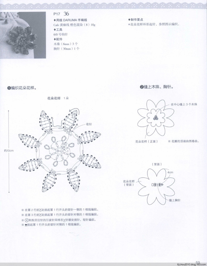 57款手編花飾 2014 - 紫蘇 - 紫蘇的博客