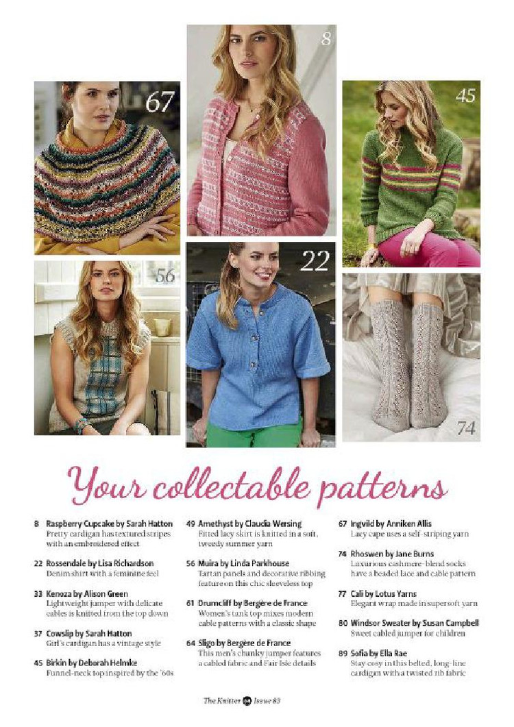 The Knitter Issue 83 2015 - 輕描淡寫 - 輕描淡寫