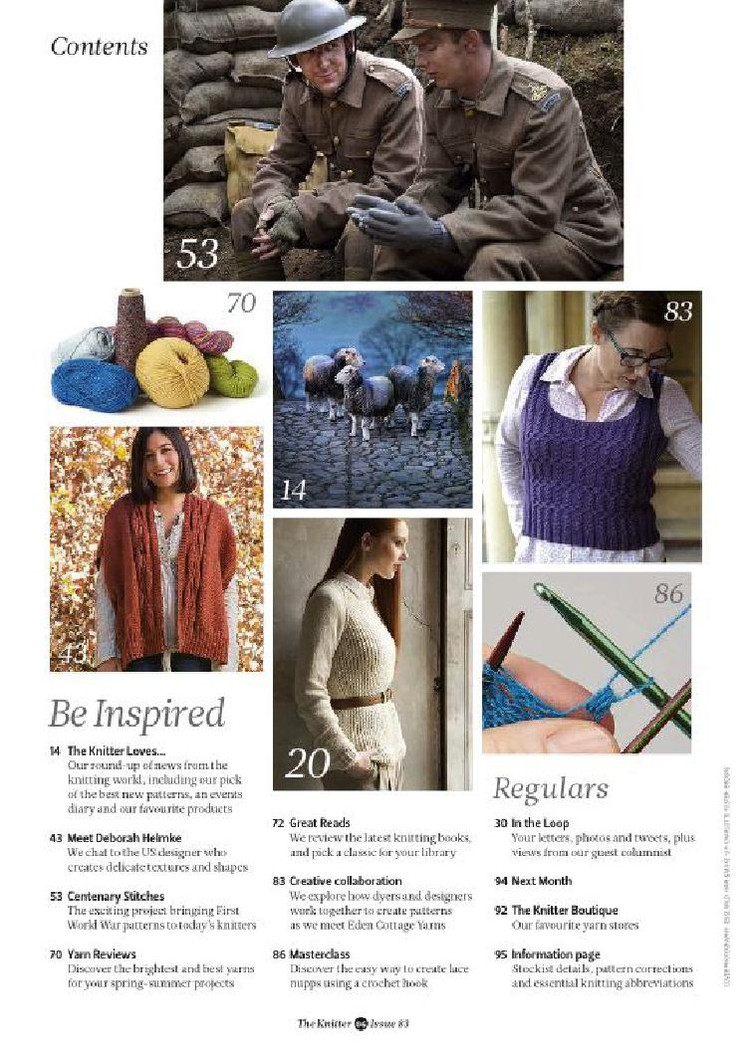 The Knitter Issue 83 2015 - 輕描淡寫 - 輕描淡寫