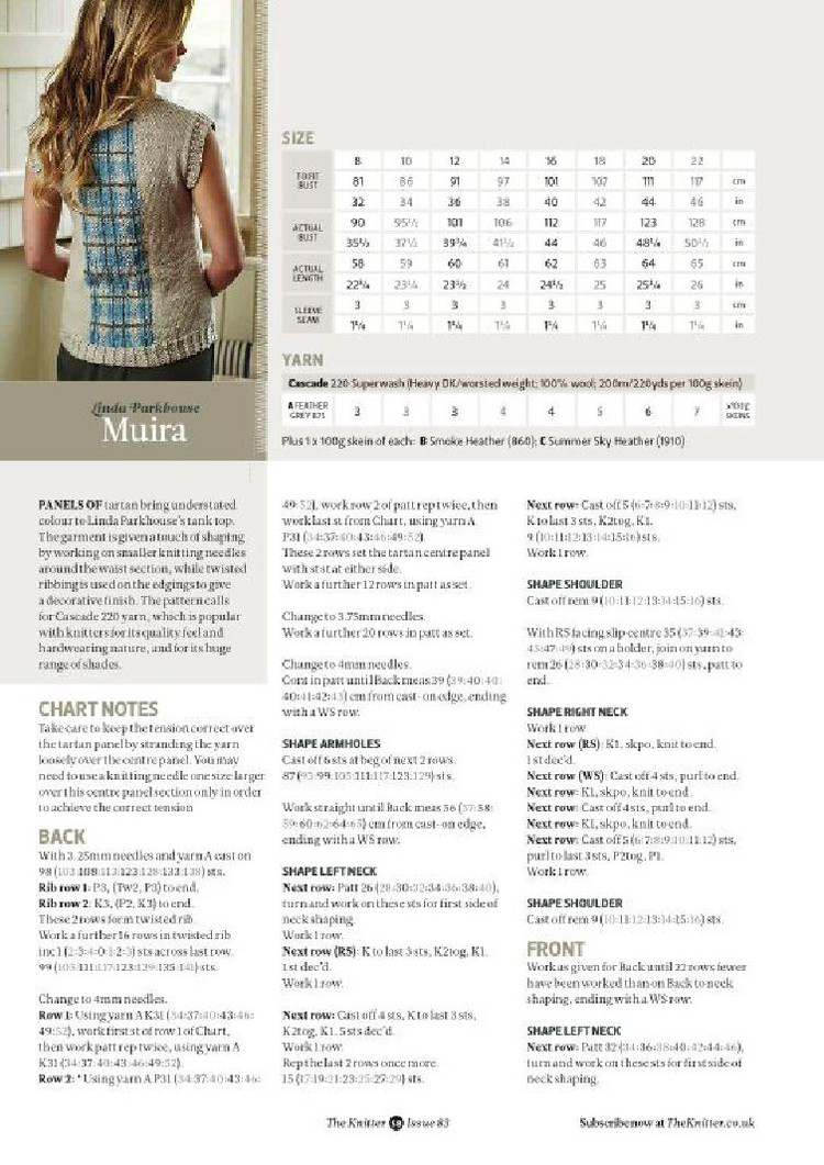 The Knitter Issue 83 2015 - 輕描淡寫 - 輕描淡寫
