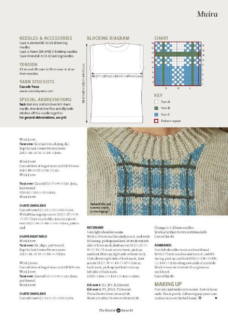 The Knitter Issue 83 2015 - 輕描淡寫 - 輕描淡寫
