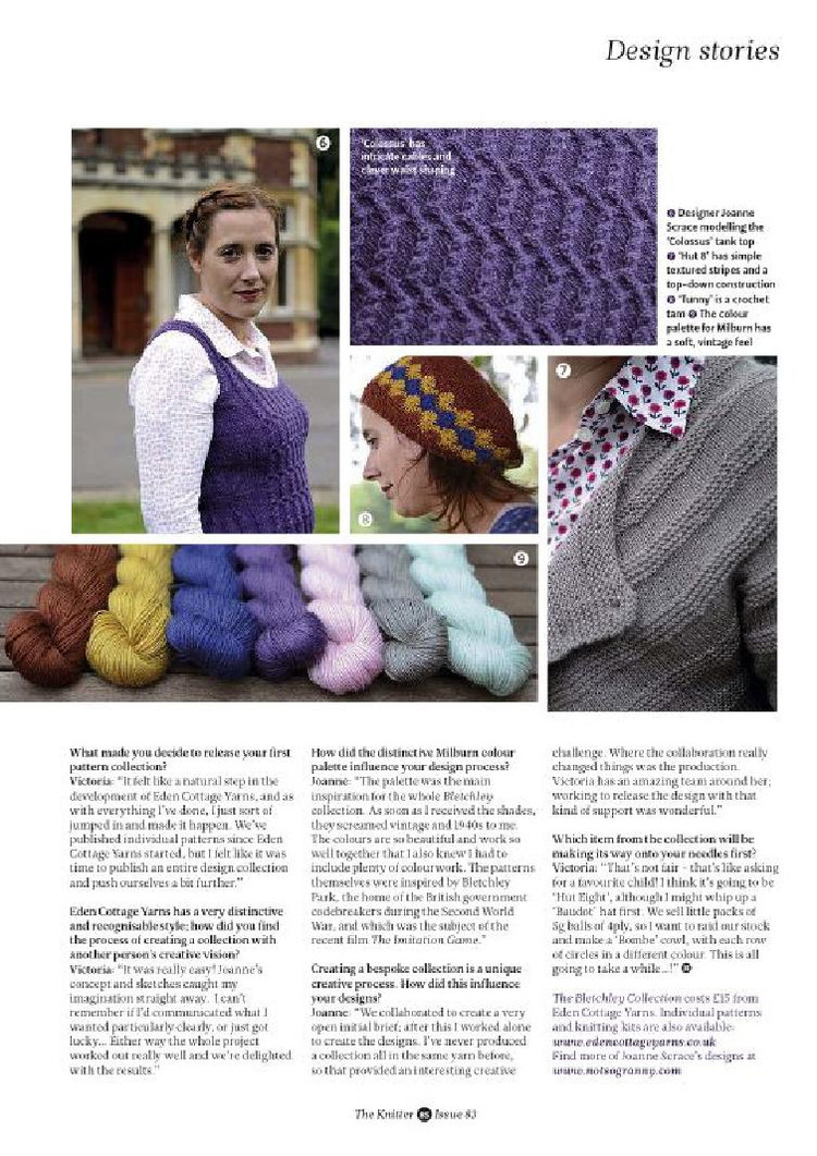 The Knitter Issue 83 2015 - 輕描淡寫 - 輕描淡寫