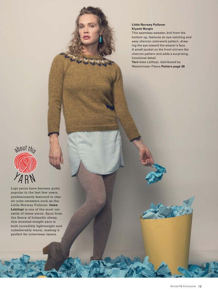 Knitscene  Winter 2015 - 輕描淡寫 - 輕描淡寫