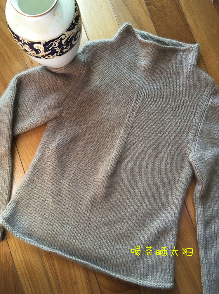 慧中--羊絨鏈條線(xiàn)套頭上衣（2015-15） - 喝茶曬太陽(yáng) - 喝茶曬太陽(yáng)的博客