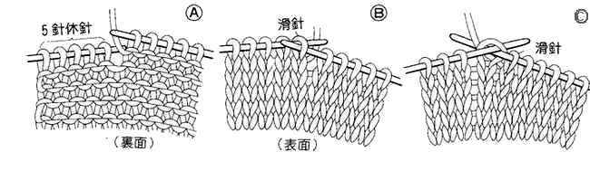 編織基礎之棒針編織法----返回編 - 壹一 - 壹一的博客