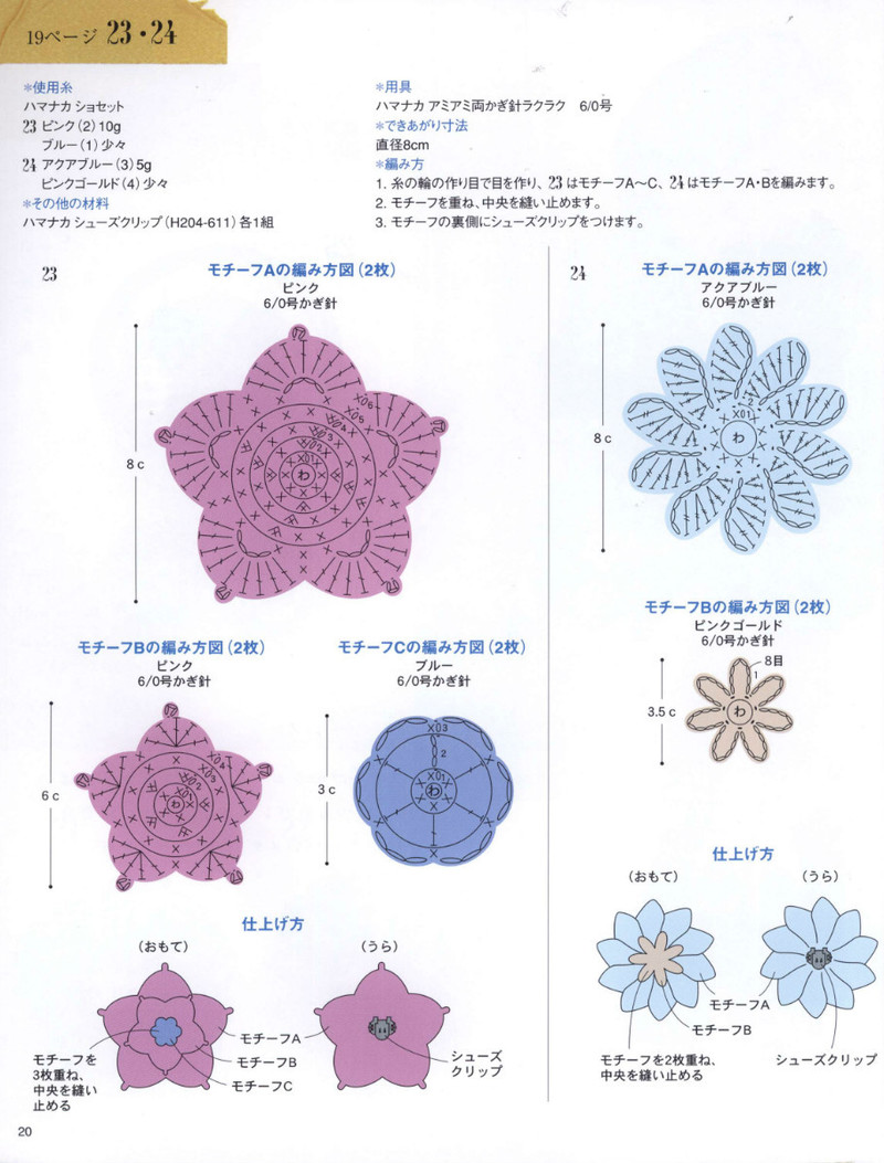 Crochet Knitting Accessories in Summer - 紫蘇 - 紫蘇的博客