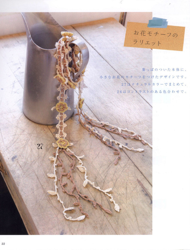 Crochet Knitting Accessories in Summer - 紫蘇 - 紫蘇的博客