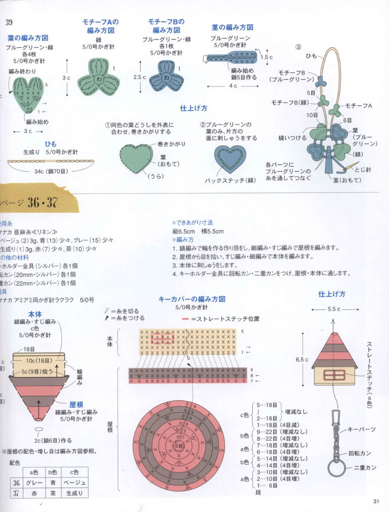 Crochet Knitting Accessories in Summer - 紫蘇 - 紫蘇的博客