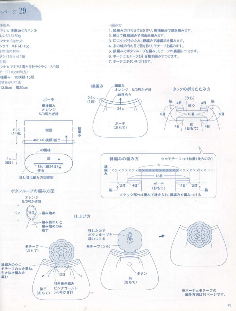 Crochet Knitting Accessories in Summer - 紫蘇 - 紫蘇的博客