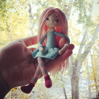 精美的鉤針人偶娃娃欣賞 - 苗苗媽媽 - 苗苗媽媽
