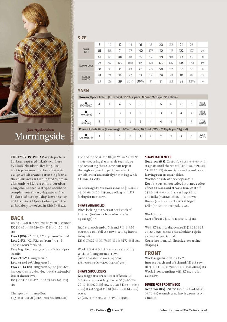 The Knitter Issue 93 2015 - 輕描淡寫 - 輕描淡寫