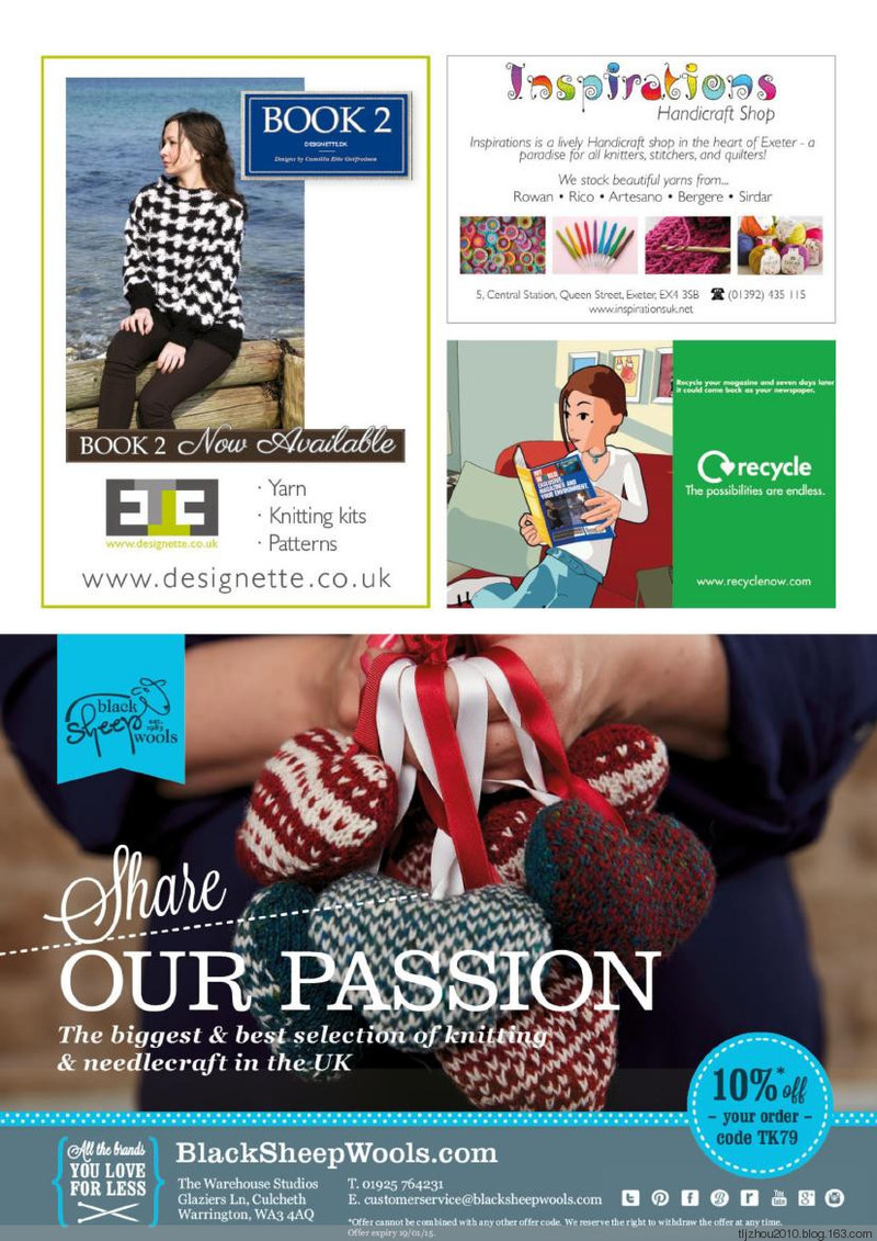 The Knitter Issue 79 2014 - 紫蘇 - 紫蘇的博客