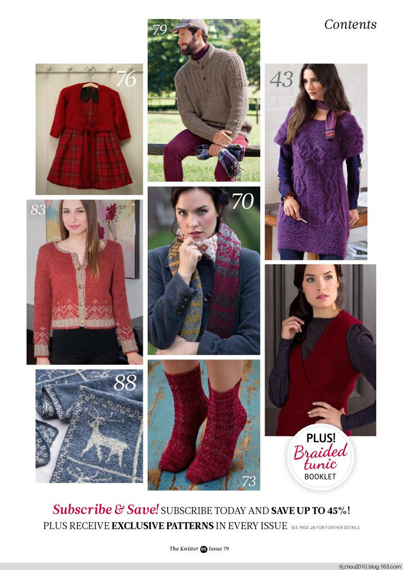 The Knitter Issue 79 2014 - 紫蘇 - 紫蘇的博客