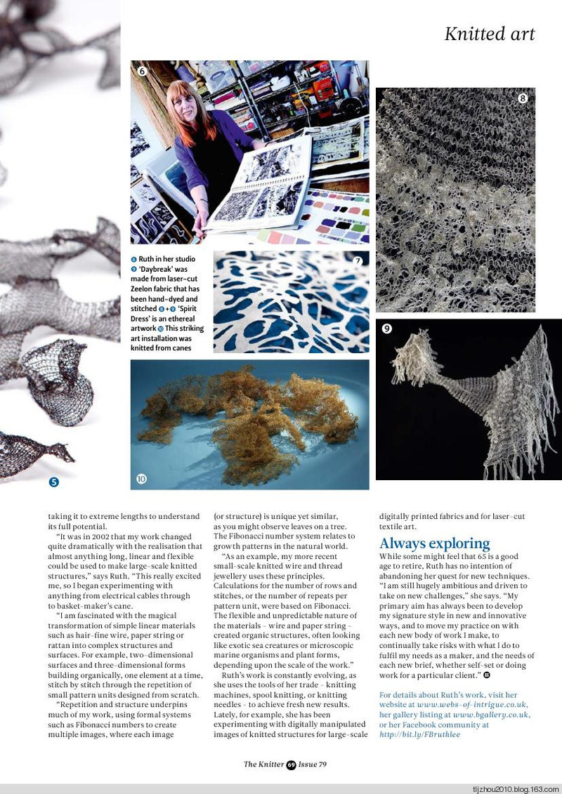 The Knitter Issue 79 2014 - 紫蘇 - 紫蘇的博客