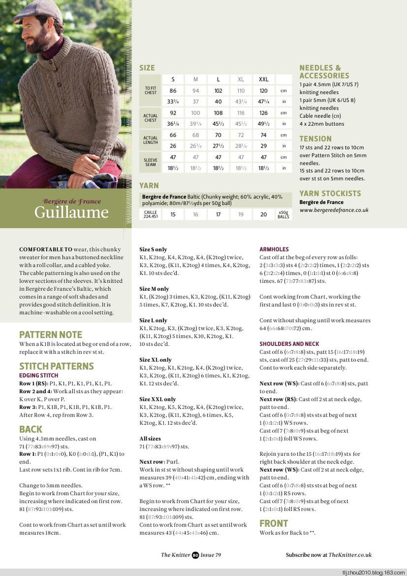 The Knitter Issue 79 2014 - 紫蘇 - 紫蘇的博客