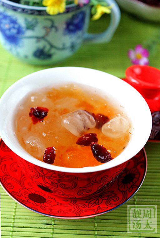 桃膠皂角銀耳羹--天然膠質(zhì)來美顏 - 周太靚湯 - 周太靚湯