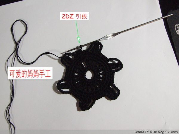 可愛的媽媽5月5日晚上8點(diǎn)開始教（小花童禮服裙） - 可愛的媽媽 - 開心編織坊學(xué)習(xí)園地