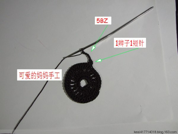 可愛的媽媽5月5日晚上8點(diǎn)開始教（小花童禮服裙） - 可愛的媽媽 - 開心編織坊學(xué)習(xí)園地