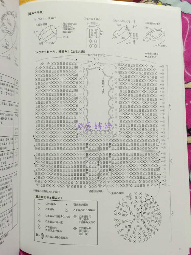 展娉婷新年禮物第五發(fā)：《かぎ針だけでこんなに編める! ソックスルームシューズ》 - 展娉婷 - 展娉婷的鉤針世界