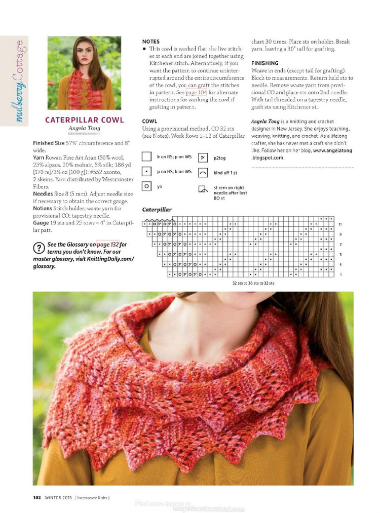 Interweave knits winter 2015 - 輕描淡寫 - 輕描淡寫