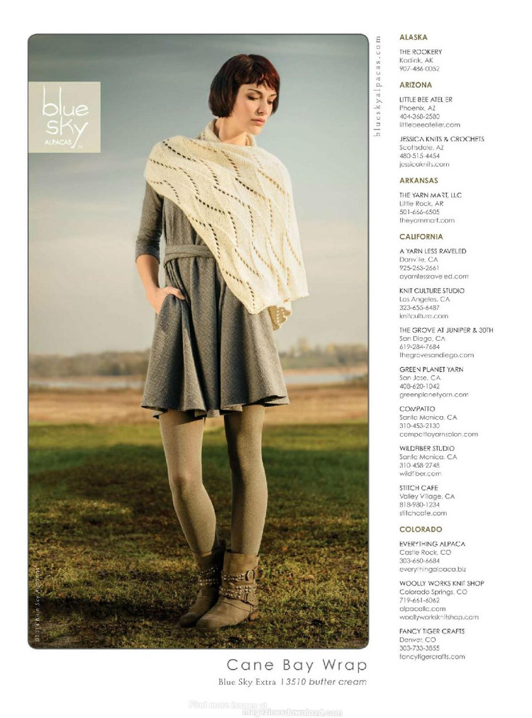 Interweave knits winter 2015 - 輕描淡寫 - 輕描淡寫