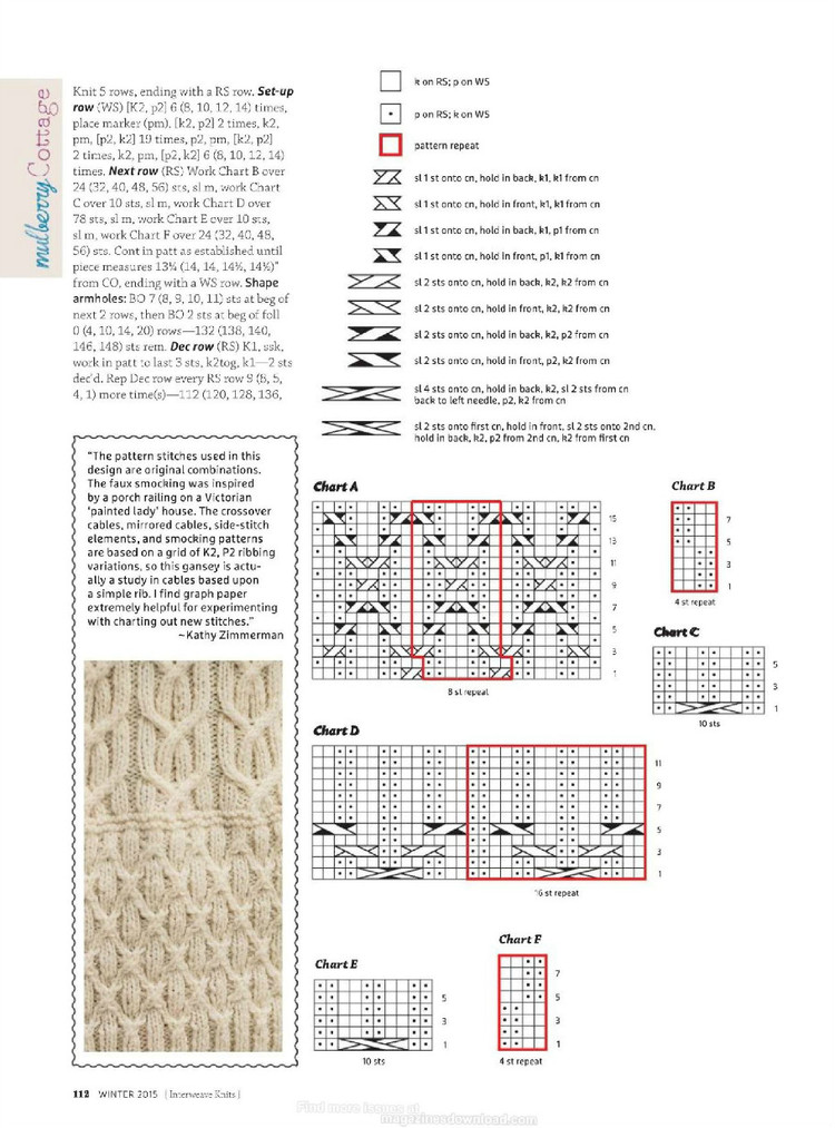 Interweave knits winter 2015 - 輕描淡寫 - 輕描淡寫