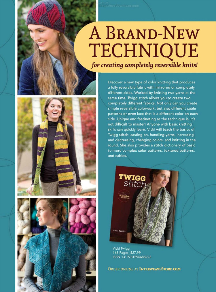 Interweave knits winter 2015 - 輕描淡寫 - 輕描淡寫