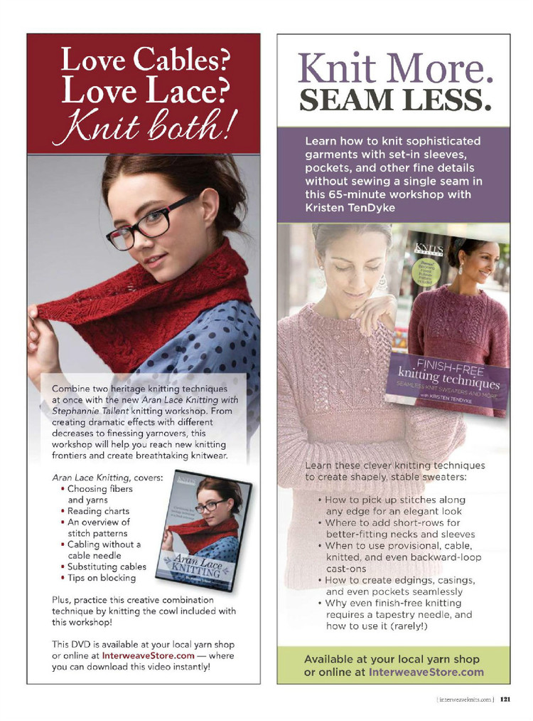 Interweave knits winter 2015 - 輕描淡寫 - 輕描淡寫