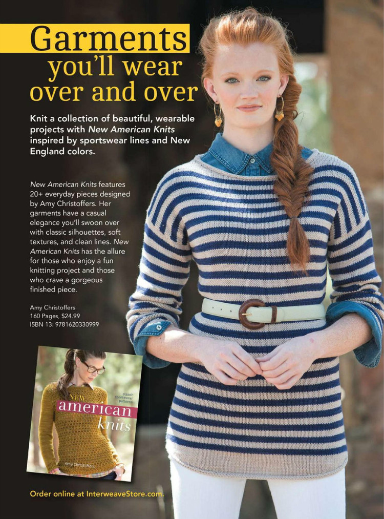 Interweave knits winter 2015 - 輕描淡寫 - 輕描淡寫