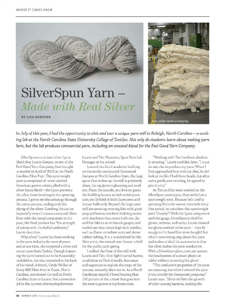 Interweave knits winter 2015 - 輕描淡寫 - 輕描淡寫