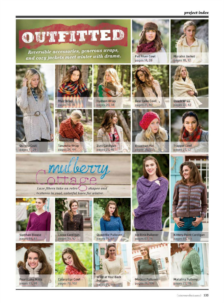 Interweave knits winter 2015 - 輕描淡寫 - 輕描淡寫