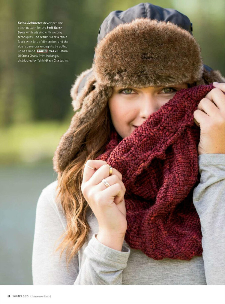 Interweave knits winter 2015 - 輕描淡寫 - 輕描淡寫