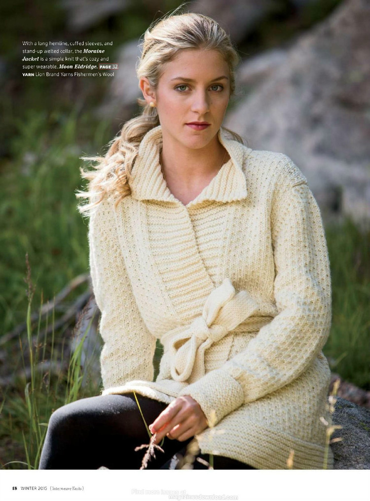 Interweave knits winter 2015 - 輕描淡寫 - 輕描淡寫
