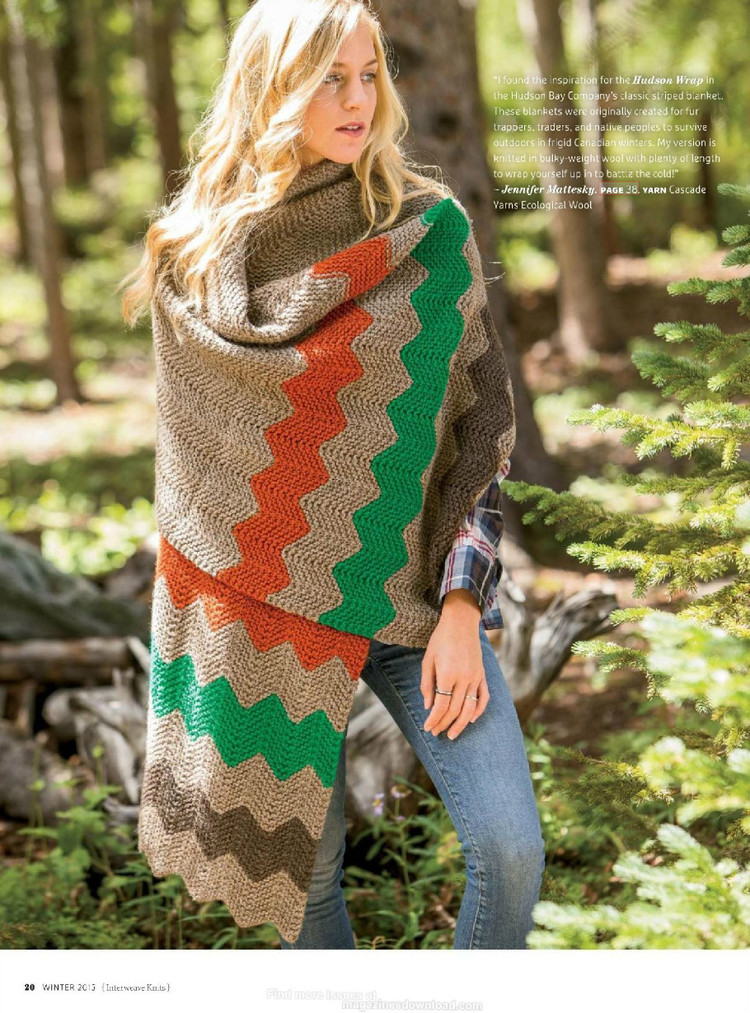 Interweave knits winter 2015 - 輕描淡寫 - 輕描淡寫