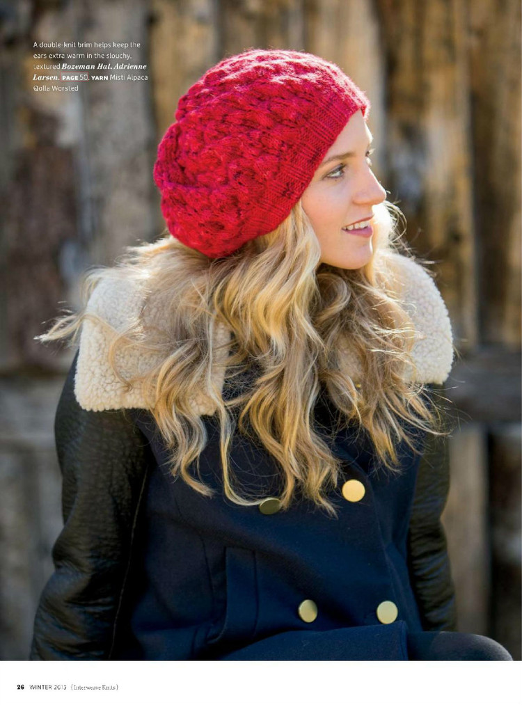Interweave knits winter 2015 - 輕描淡寫 - 輕描淡寫