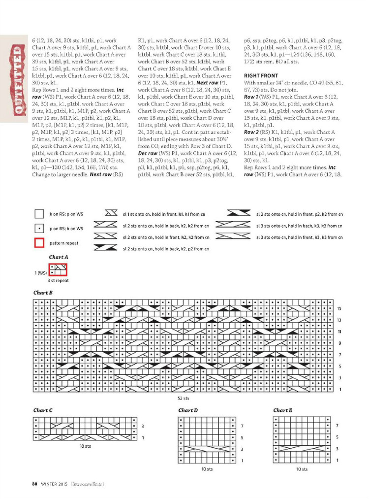 Interweave knits winter 2015 - 輕描淡寫 - 輕描淡寫