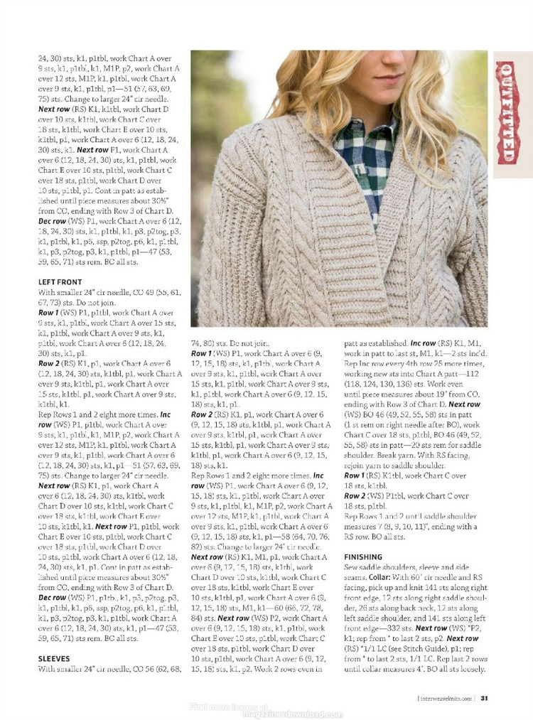 Interweave knits winter 2015 - 輕描淡寫 - 輕描淡寫