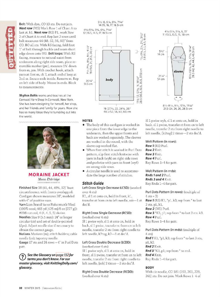 Interweave knits winter 2015 - 輕描淡寫 - 輕描淡寫