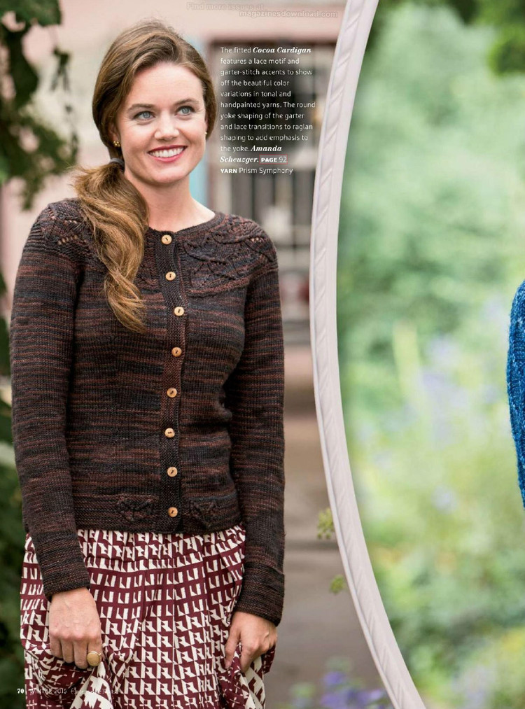 Interweave knits winter 2015 - 輕描淡寫 - 輕描淡寫