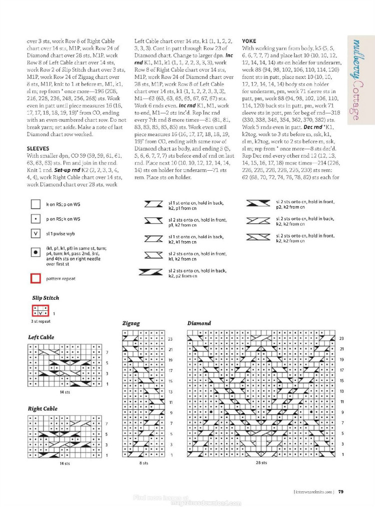 Interweave knits winter 2015 - 輕描淡寫 - 輕描淡寫 Interweave knits winter 2015 - 輕描淡寫 - 輕描淡寫