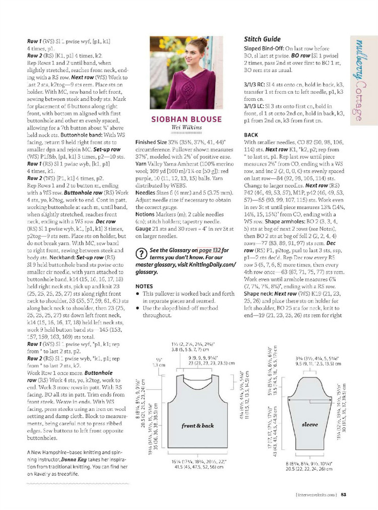 Interweave knits winter 2015 - 輕描淡寫 - 輕描淡寫