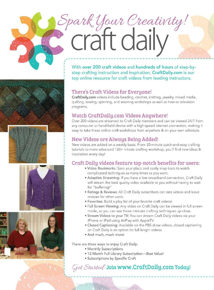 Interweave knits winter 2015 - 輕描淡寫 - 輕描淡寫