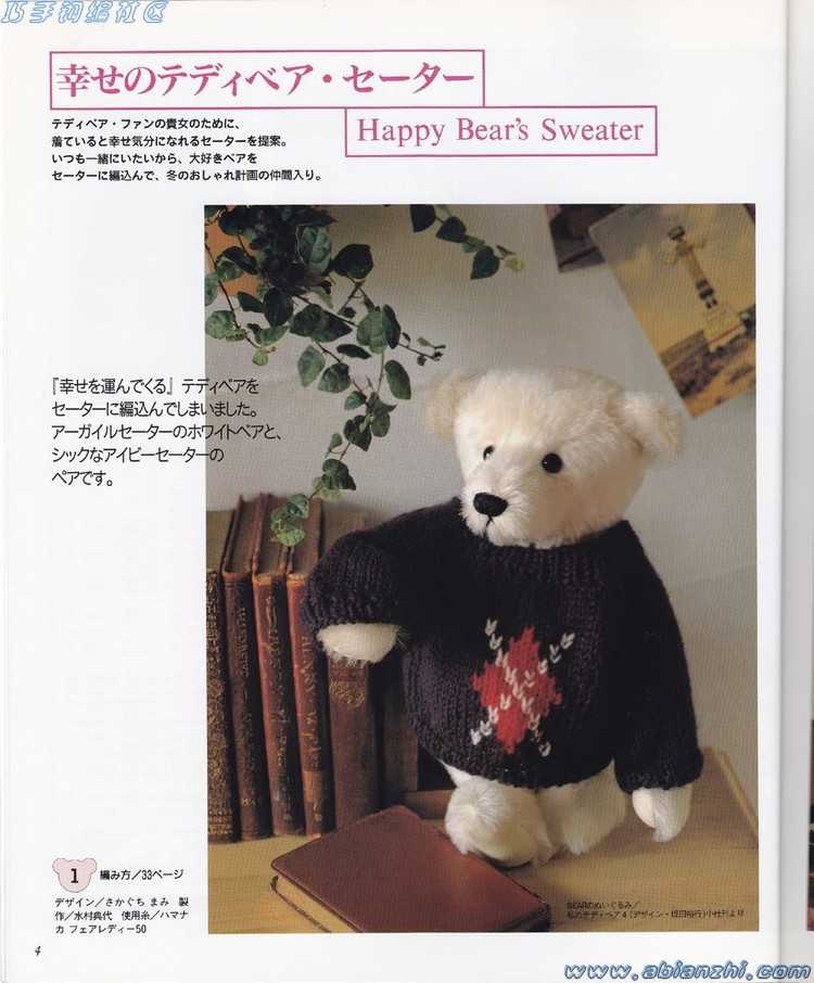 2010版-泰迪熊-毛衣書 NV5328 - baobao2008beijin - 奶茶的博客