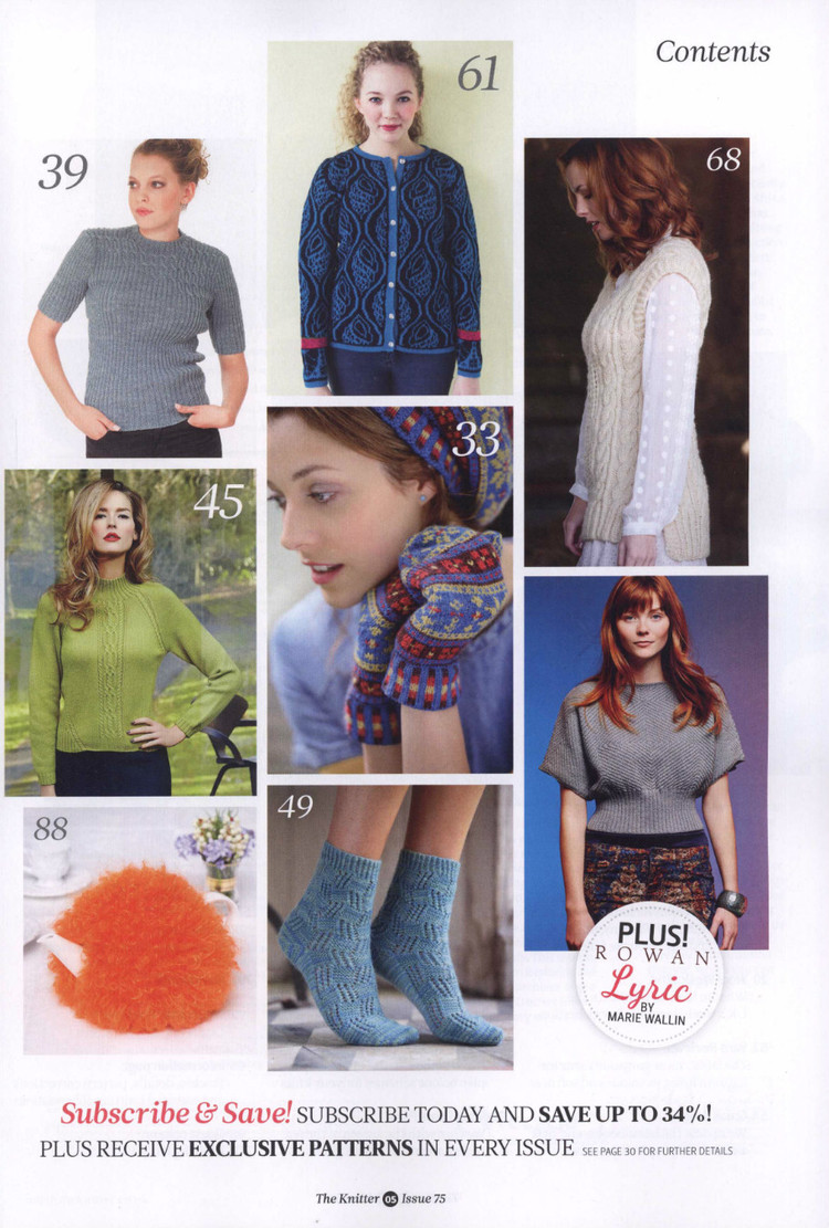 The Knitter №75 2014 - 輕描淡寫 - 輕描淡寫