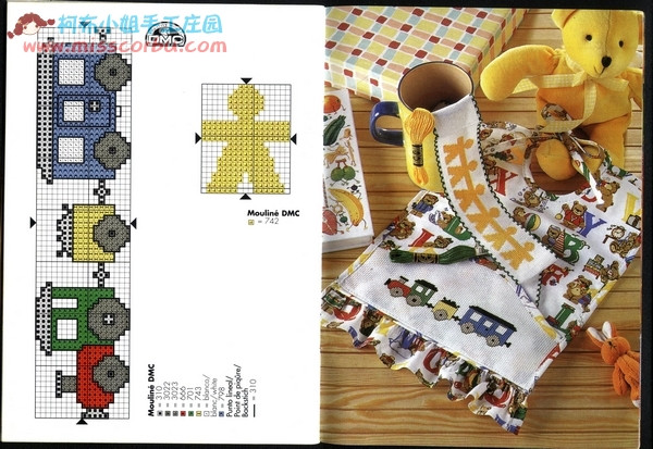 適合繡在毛衣上的小十字繡 - tiancaiyi520 - 靜聽佛說