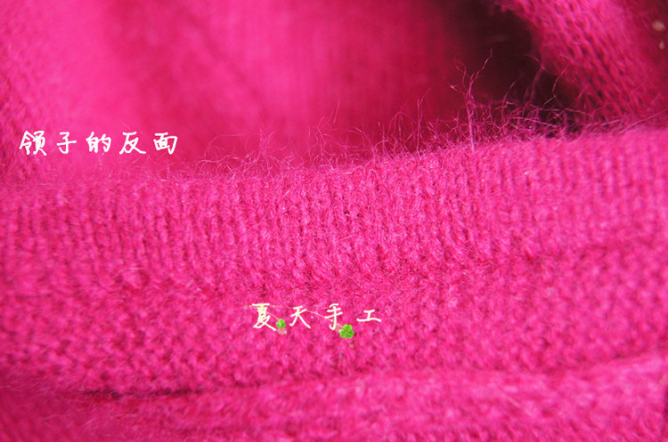 夏天手工——“麗人顏”仿哥弟專柜打底羊絨裙附織法 - 夏天的小窩 - 夏天的小窩