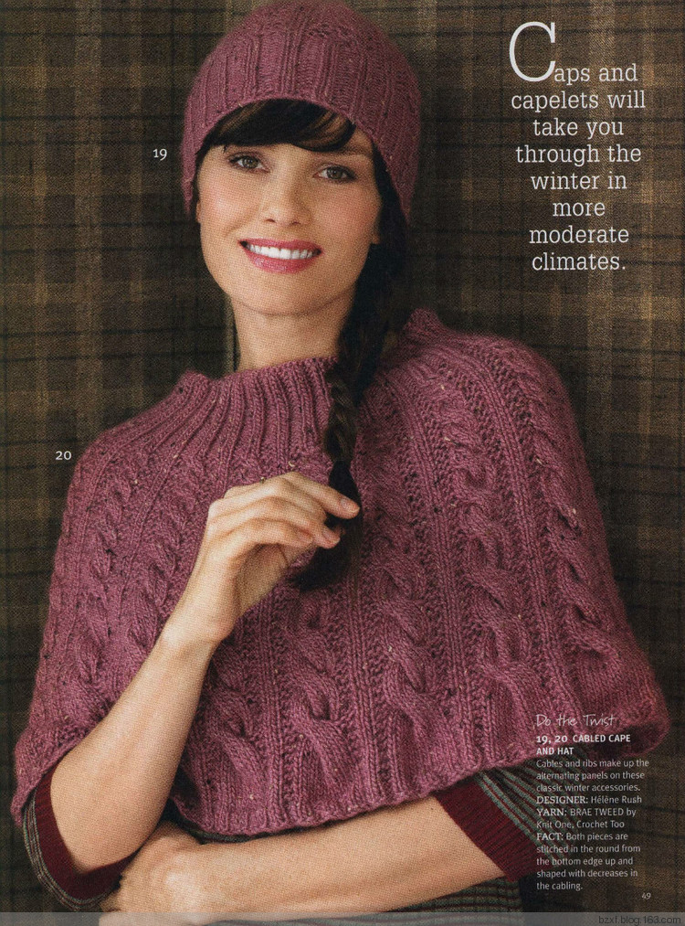 Knit Simple 2011/2012 Winter - 編織幸福 - 編織幸福的博客